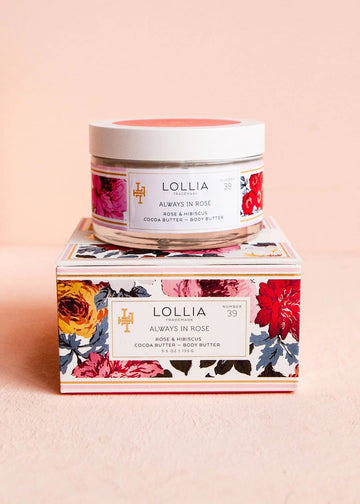 LOLLIA- Always in Rose Whipped Body Butter